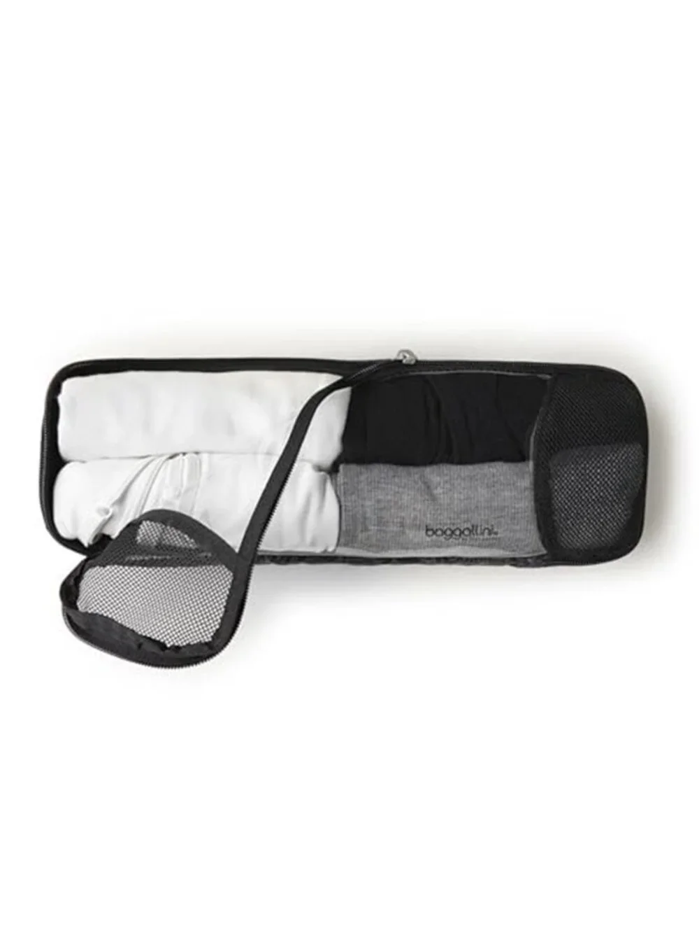 Compression Packing Cube Travel Organizer Bag Zipper Luggage Clothes Storage
